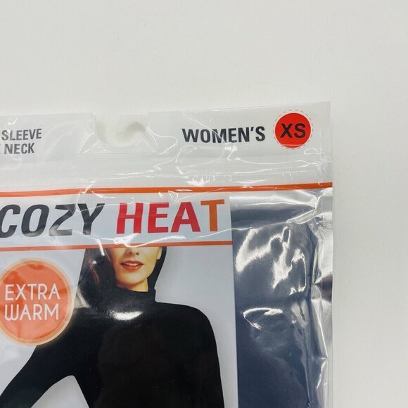 32 Degrees Womens Size XS Mock-Neck Long-Sleeve Top in Indigo Iris Blue 202 - Picture 3 of 8